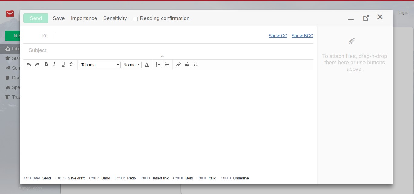 Скриншот 4 программы Vivaldi Mail