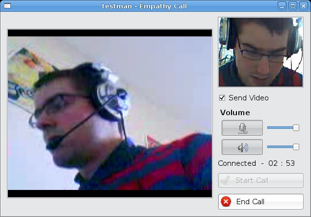 Скриншот 3 программы Empathy