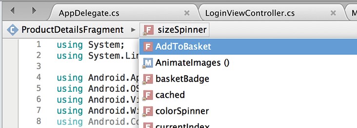 Скриншот 4 программы Xamarin Studio