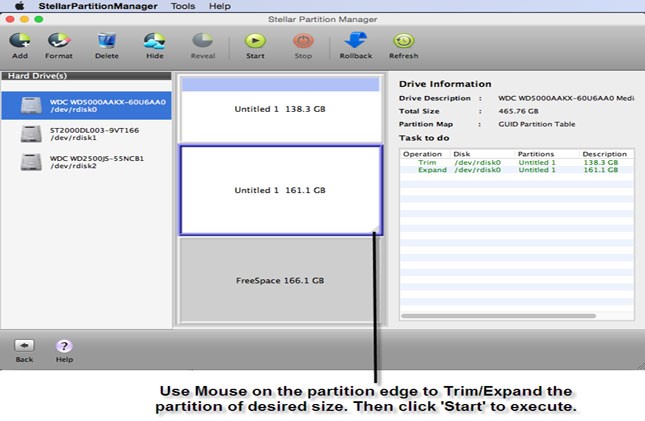 Скриншот 6 программы Stellar Partition Manager