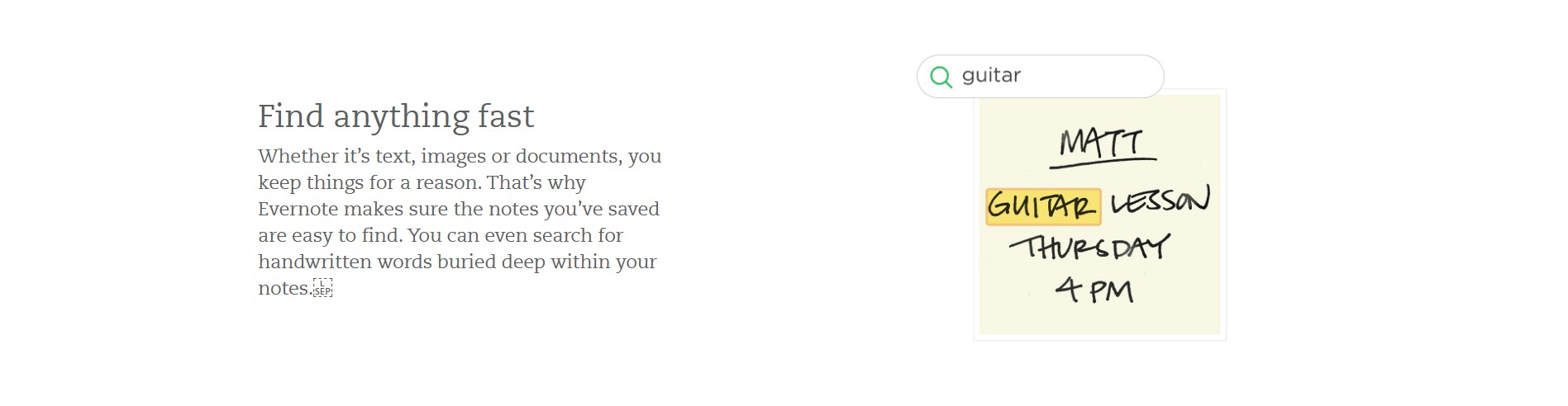 Скриншот 3 программы Evernote