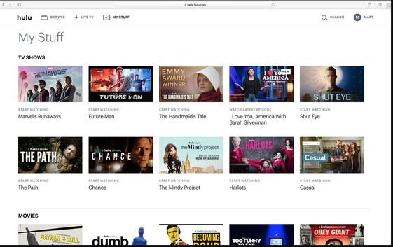 Скриншот 4 программы Hulu