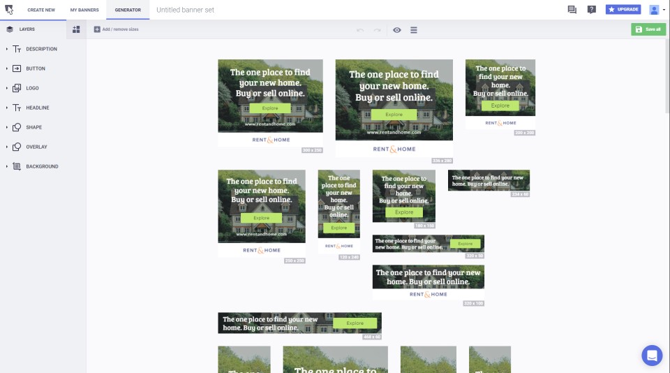 Скриншот 5 программы Bannersnack