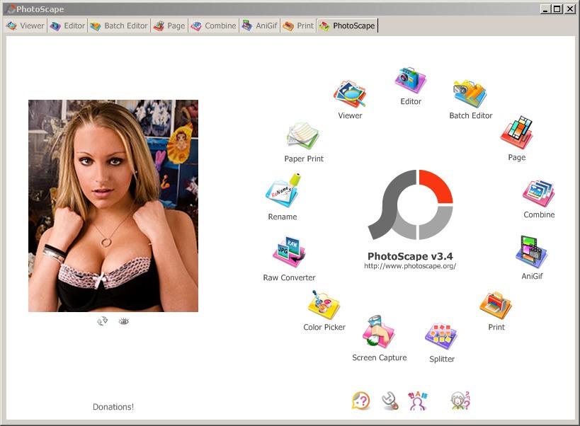 Скриншот 6 программы Photoscape
