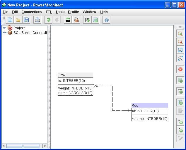 Скриншот 1 программы SQL Power Architect