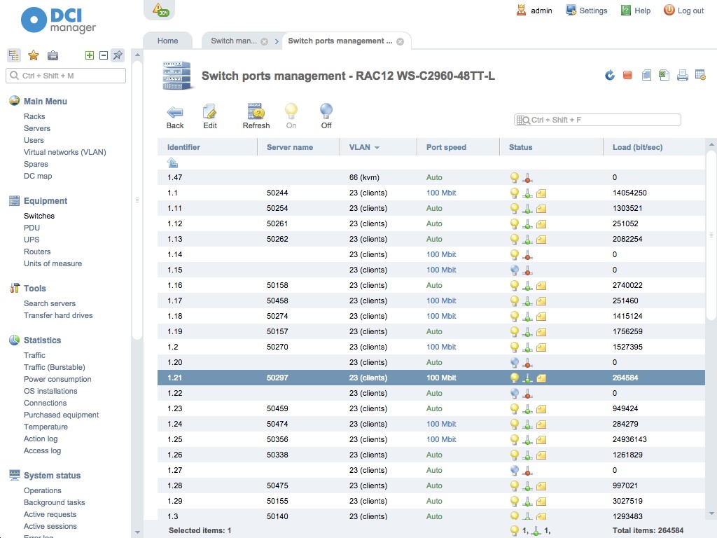 Скриншот 5 программы DCImanager