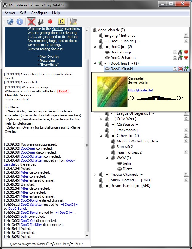 Скриншот 6 программы Mumble