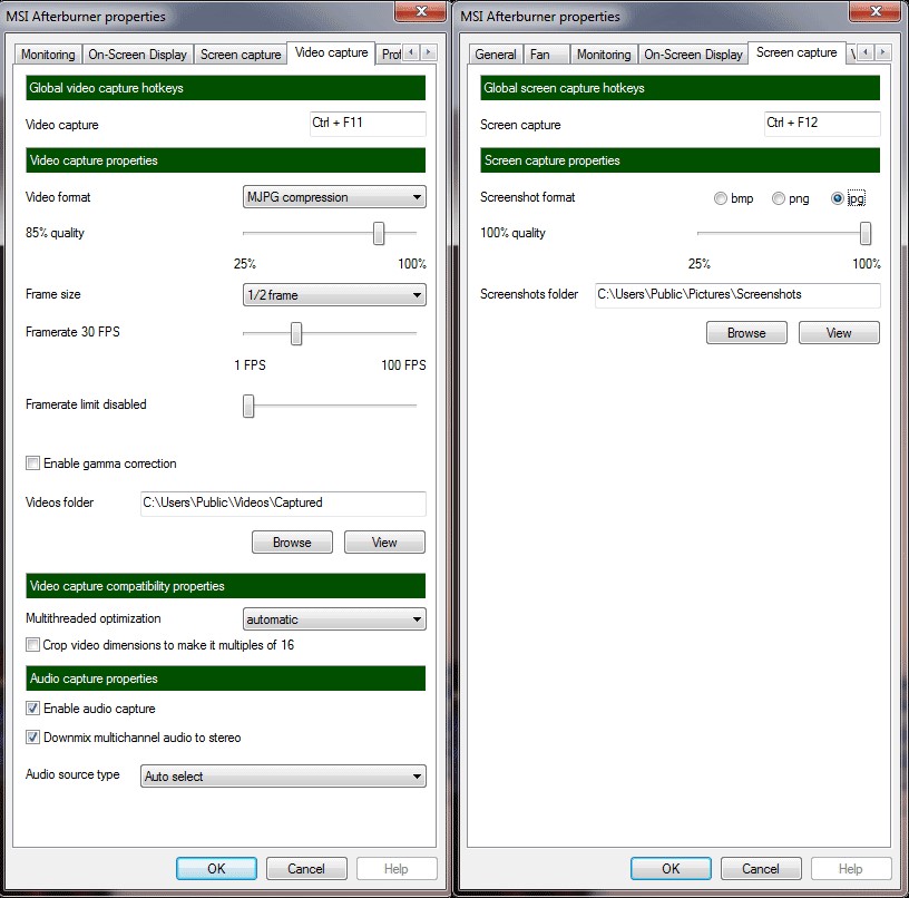 Скриншот 6 программы MSI Afterburner