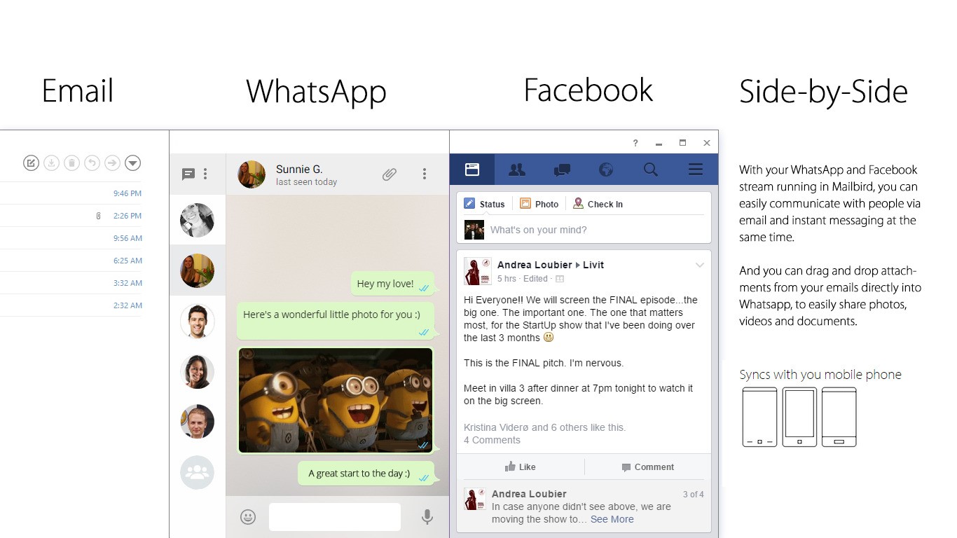 Скриншот 4 программы Mailbird