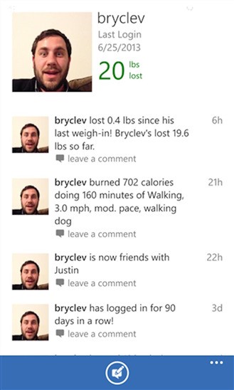 Скриншот 5 программы MyFitnessPal
