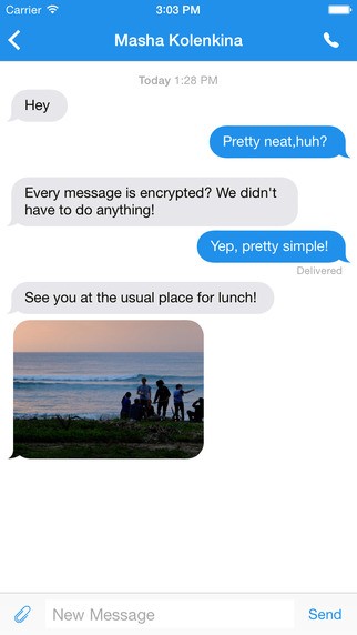 Скриншот 4 программы Signal
