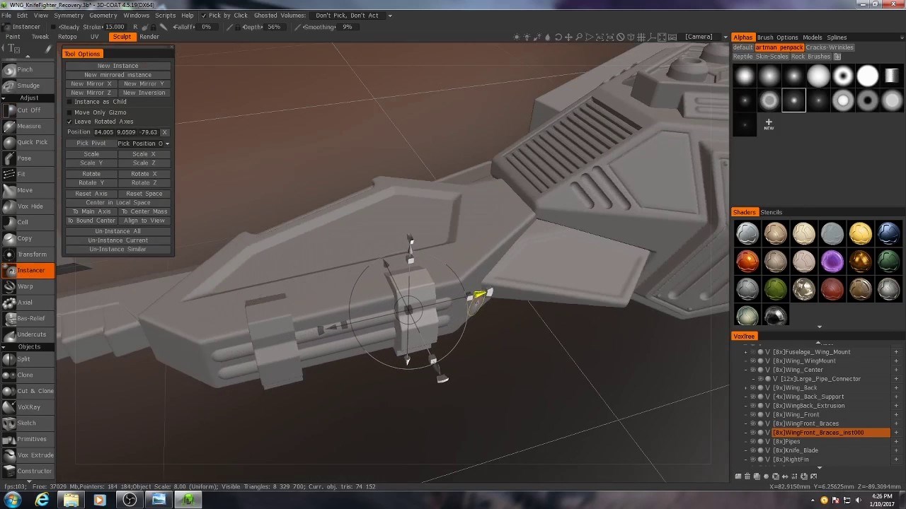 Скриншот 4 программы 3D-Coat