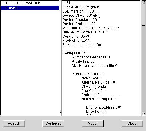 Скриншот 2 программы USB/IP