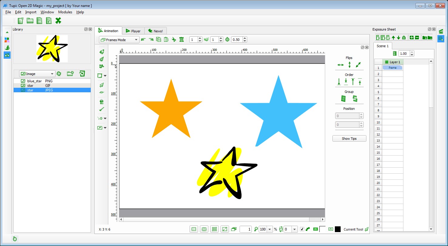 Скриншот 2 программы Tupi