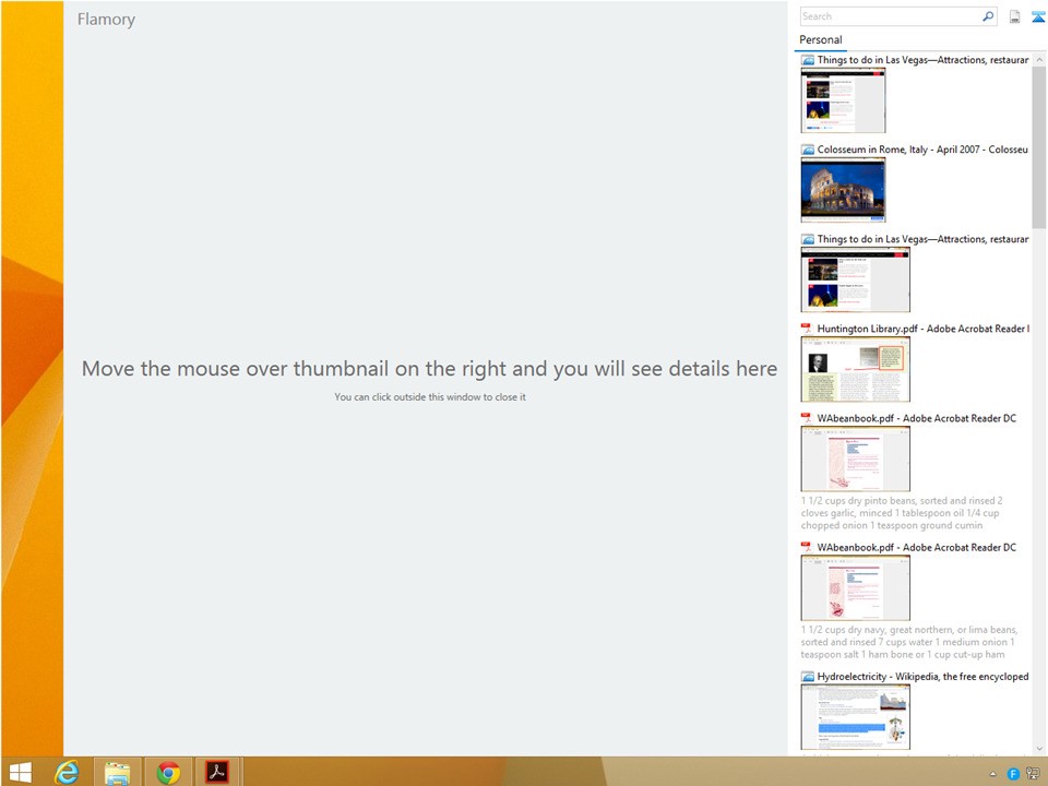 Скриншот 4 программы Flamory