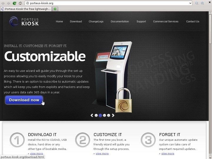 Скриншот 2 программы Porteus