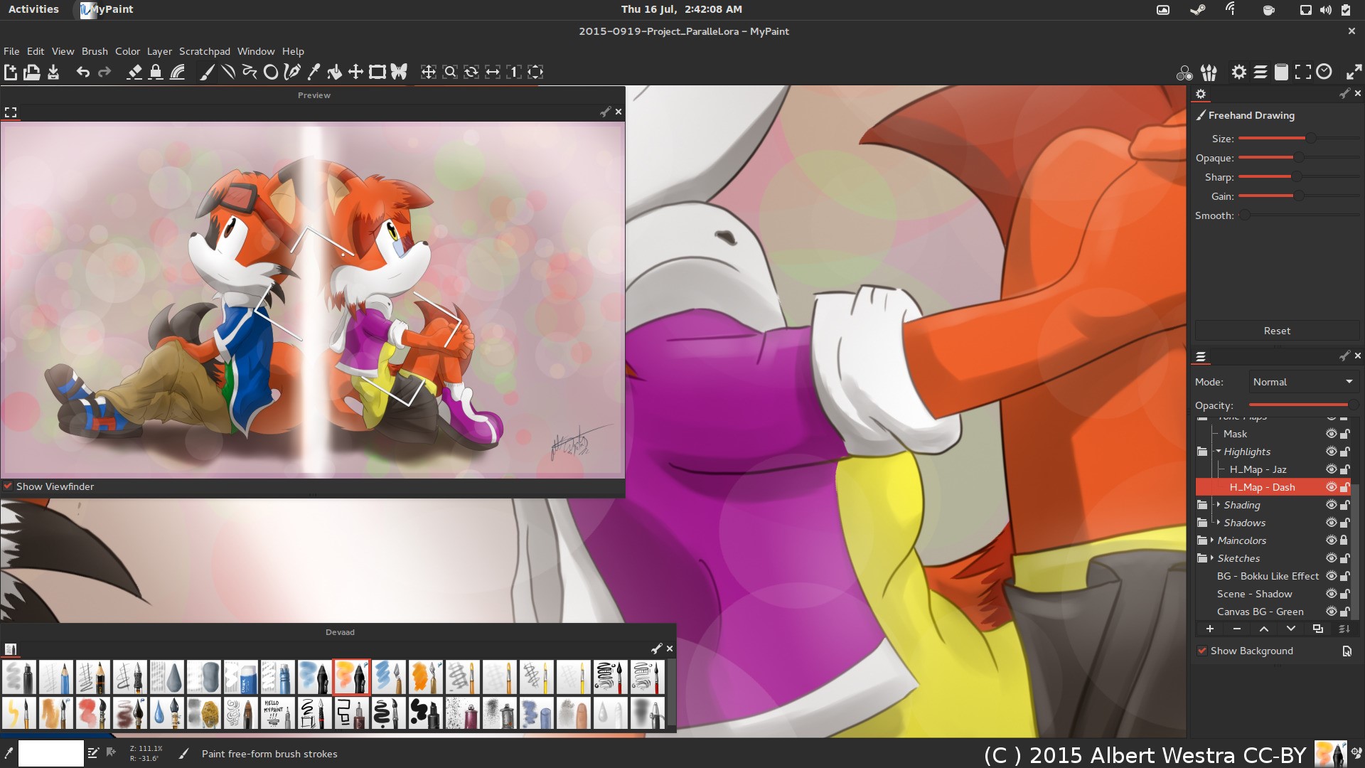 Скриншот 4 программы MyPaint