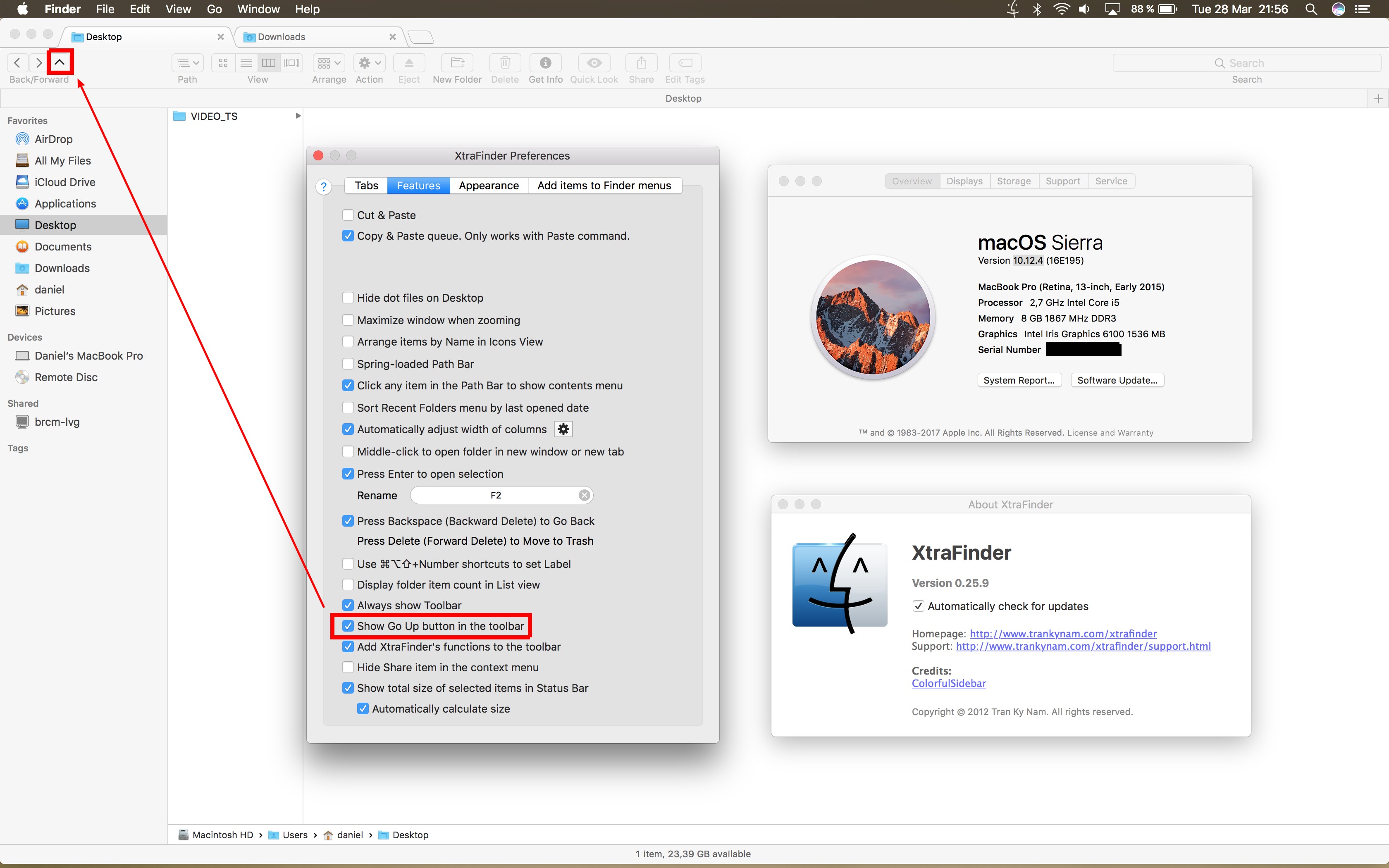 Скриншот 4 программы XtraFinder
