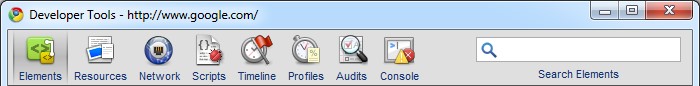 Скриншот 1 программы Google Chrome Developer Tools