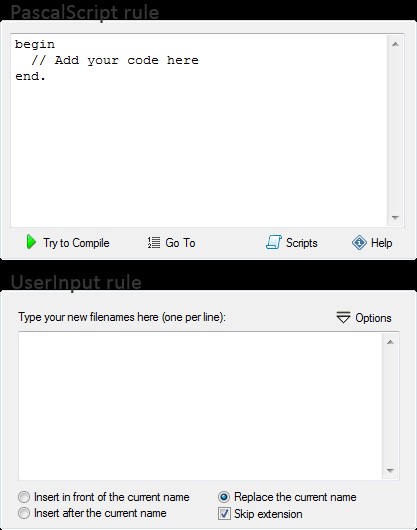 Скриншот 6 программы ReNamer