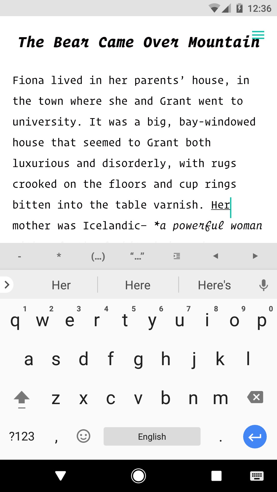 Скриншот 5 программы JotterPad