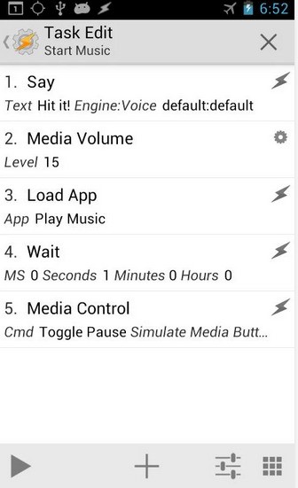 Скриншот 6 программы Tasker