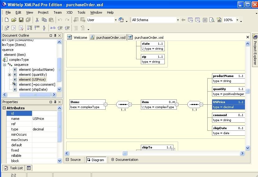 Скриншот 3 программы WMHelp XMLPad