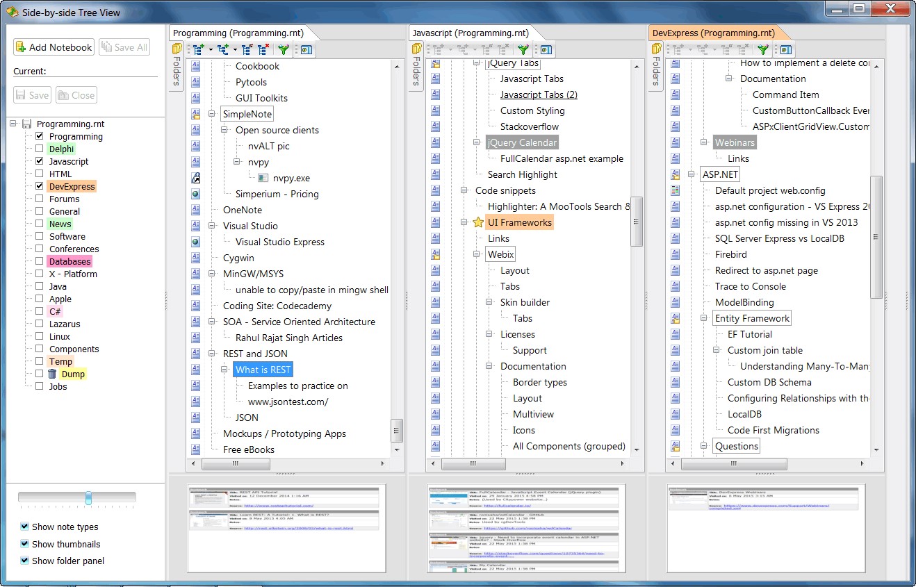 Скриншот 4 программы RightNote