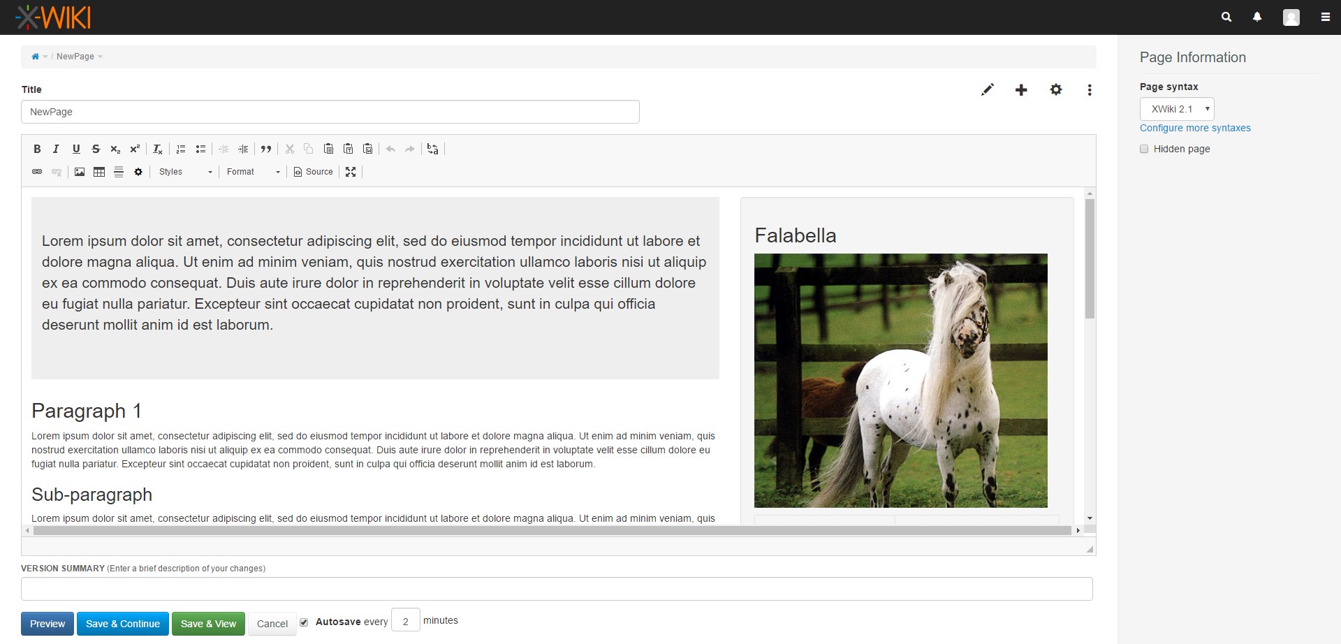 Скриншот 5 программы XWiki