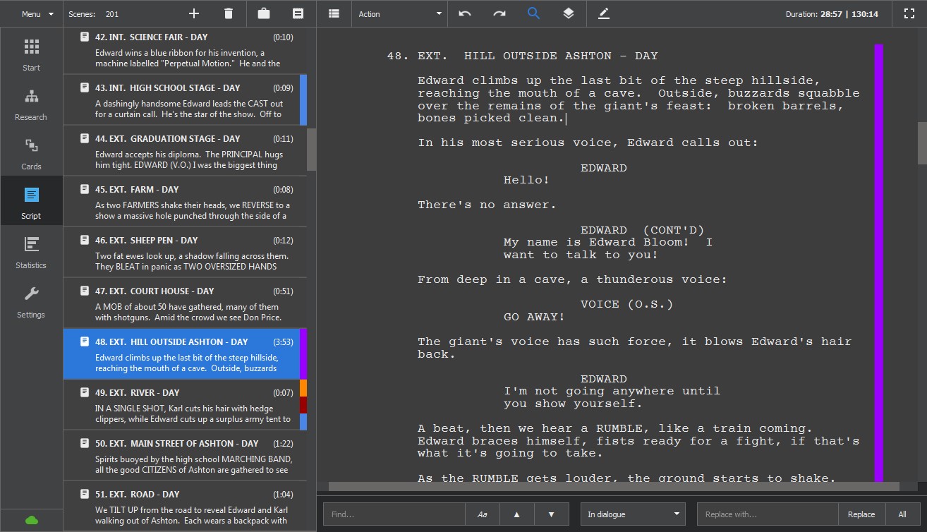 Скриншот 6 программы KIT Scenarist