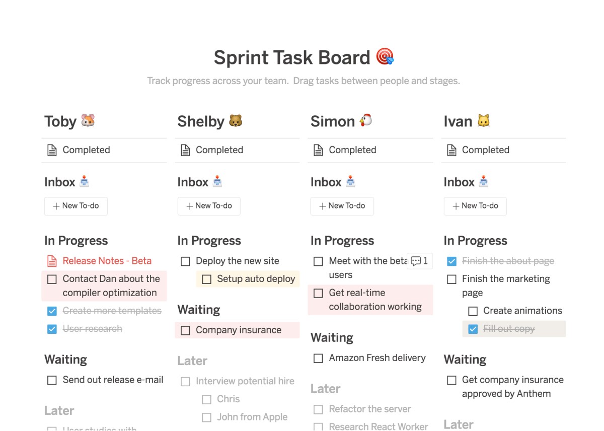 Скриншот 5 программы Notion