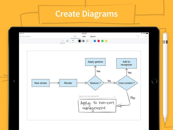 Скриншот 4 программы MyScript Nebo