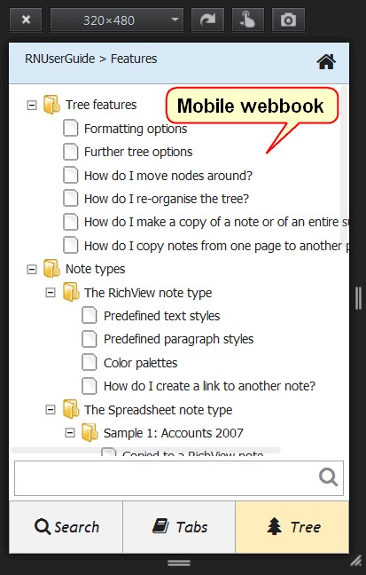 Скриншот 5 программы RightNote