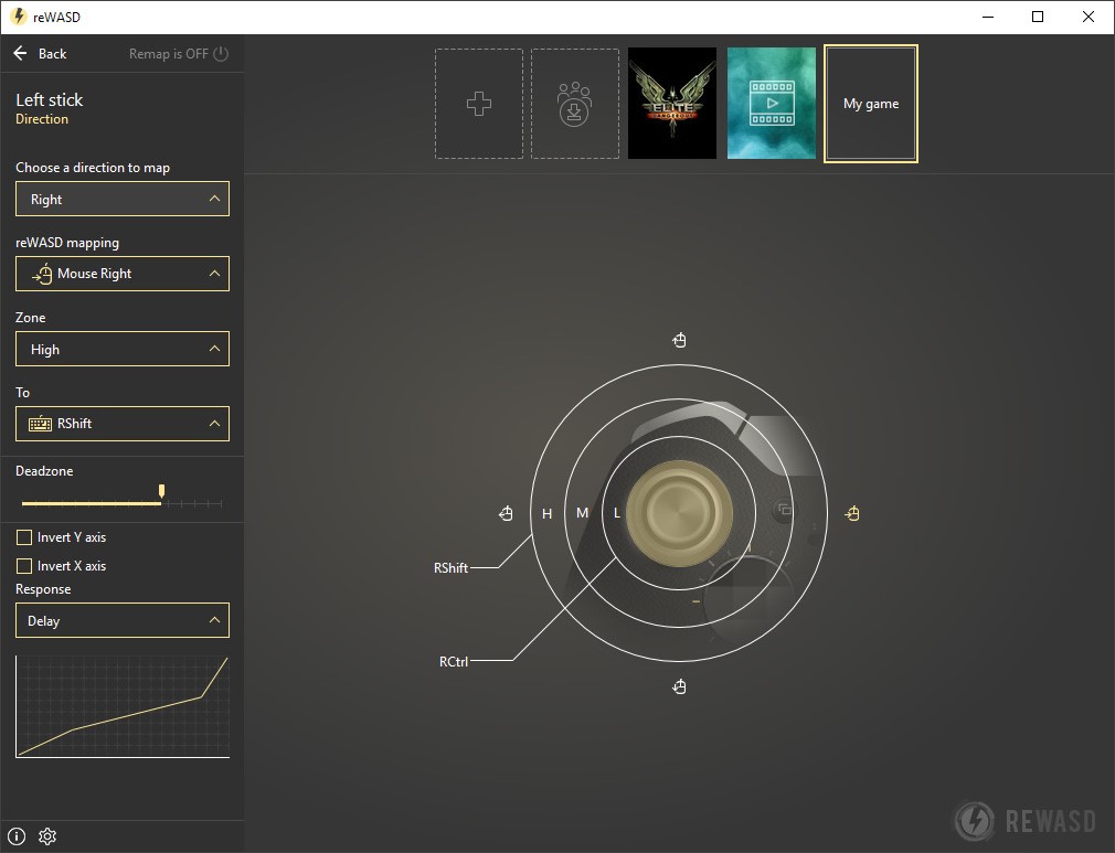 Скриншот 6 программы reWASD