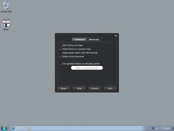 Скриншот 6 программы Divvy
