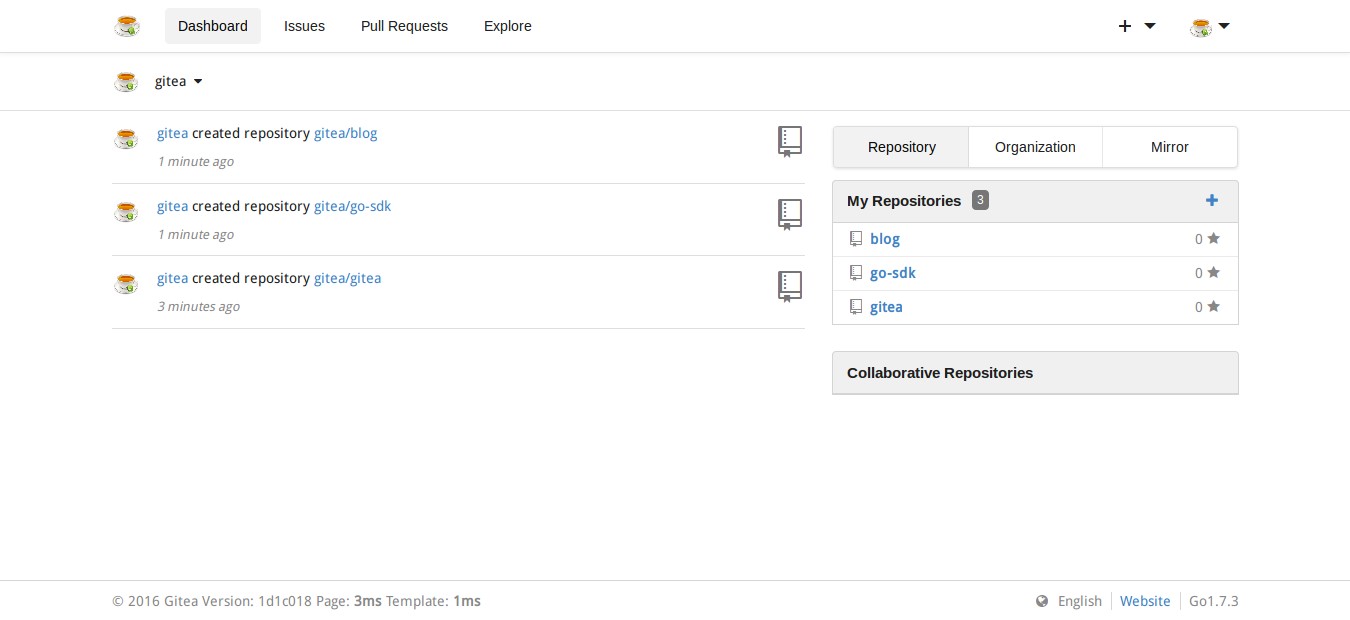Скриншот 3 программы Gitea