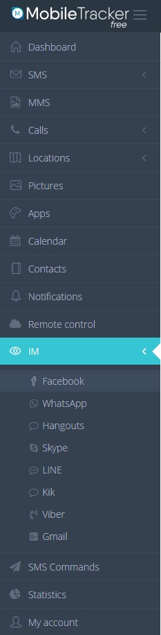 Скриншот 5 программы Mobile Tracker Free
