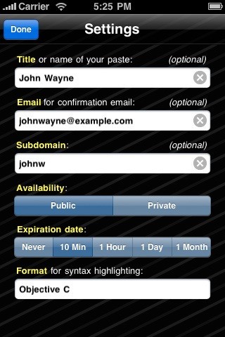 Скриншот 6 программы Pastebin.com