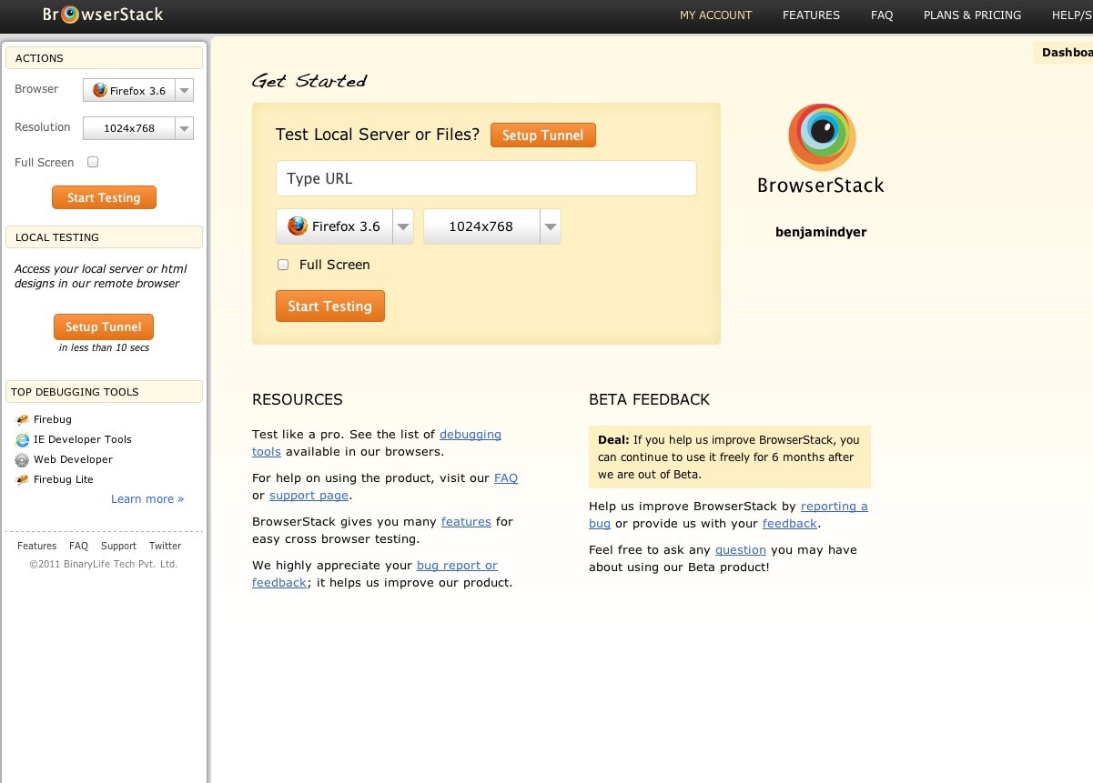 Скриншот 3 программы BrowserStack