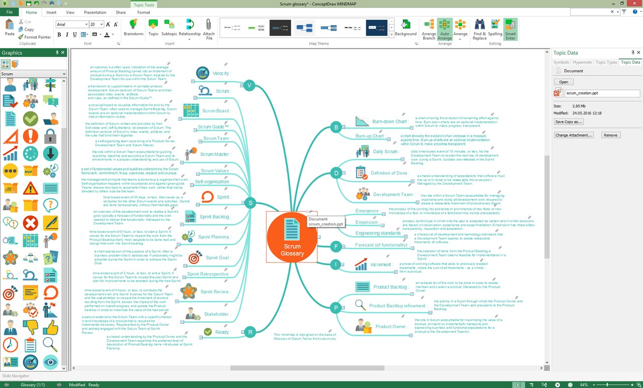 Скриншот 3 программы ConceptDraw MindMap