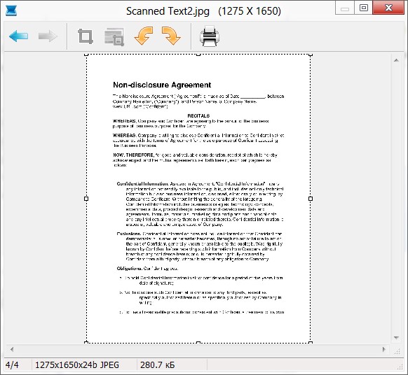 Скриншот 2 программы Scanitto Pro