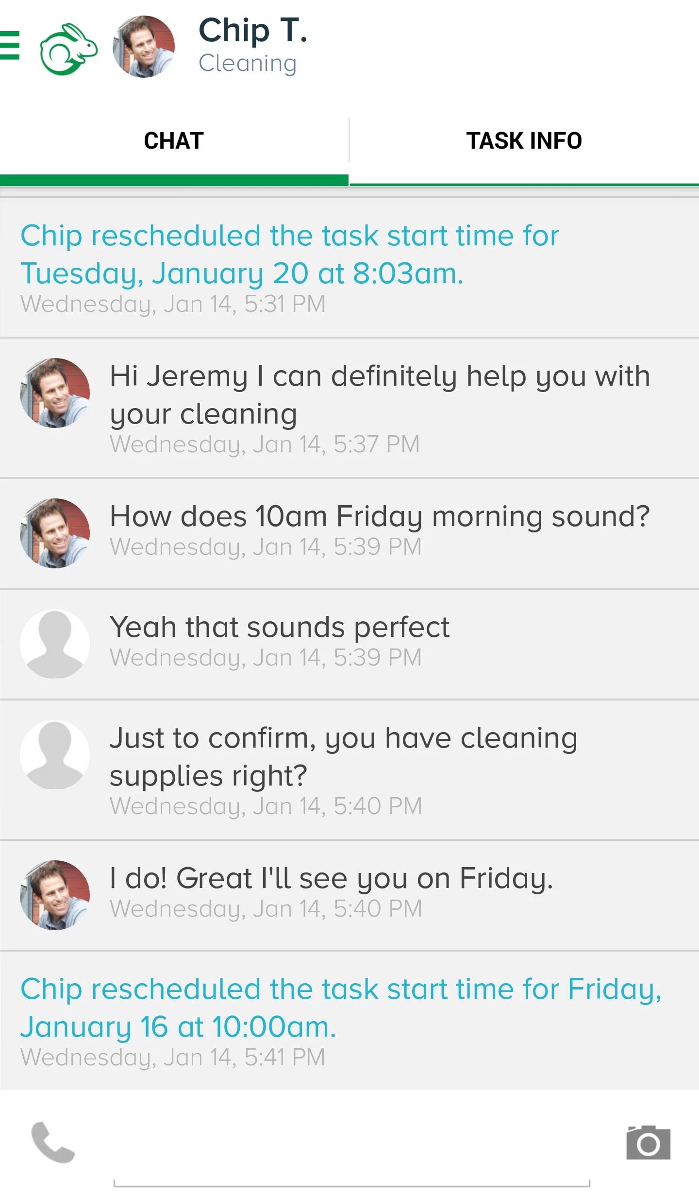 Скриншот 3 программы TaskRabbit