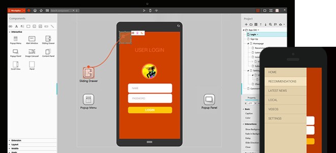Скриншот 3 программы Mockplus
