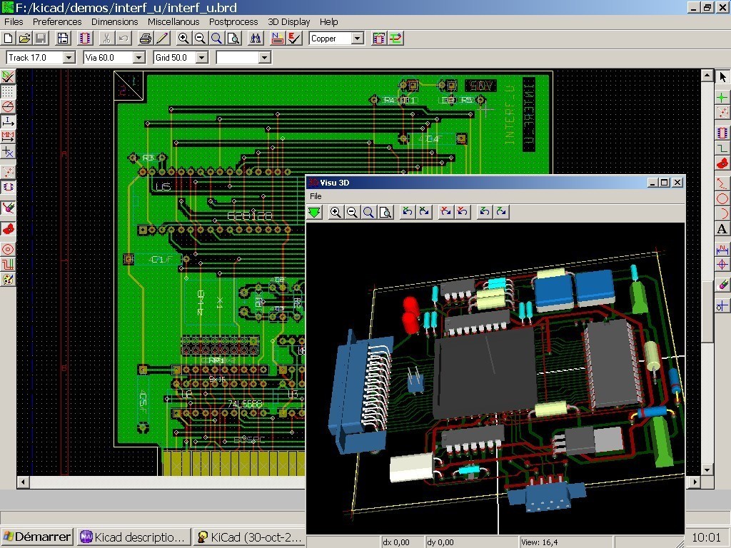 Kicad моделирование схемы