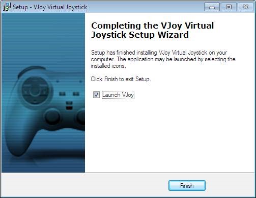 Скриншот 2 программы VJoy Virtual Joystick