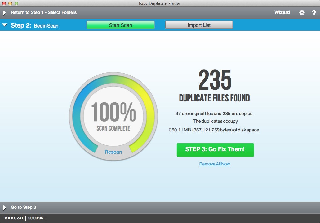 Скриншот 4 программы Easy Duplicate Finder