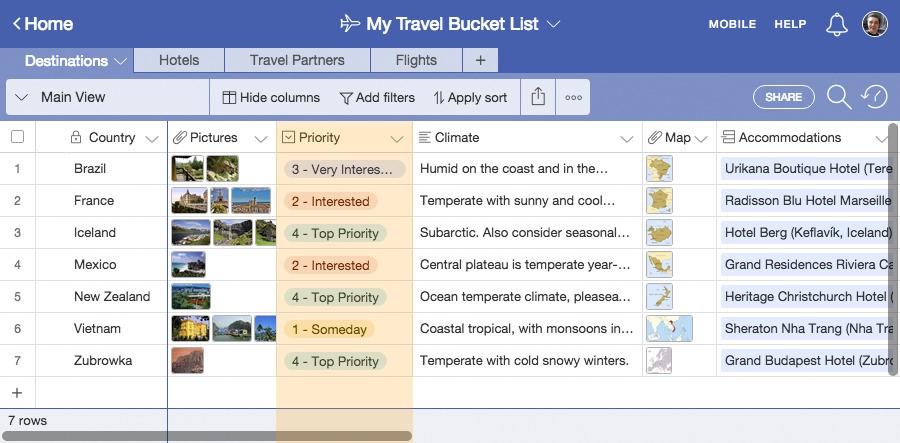 Скриншот 4 программы Airtable
