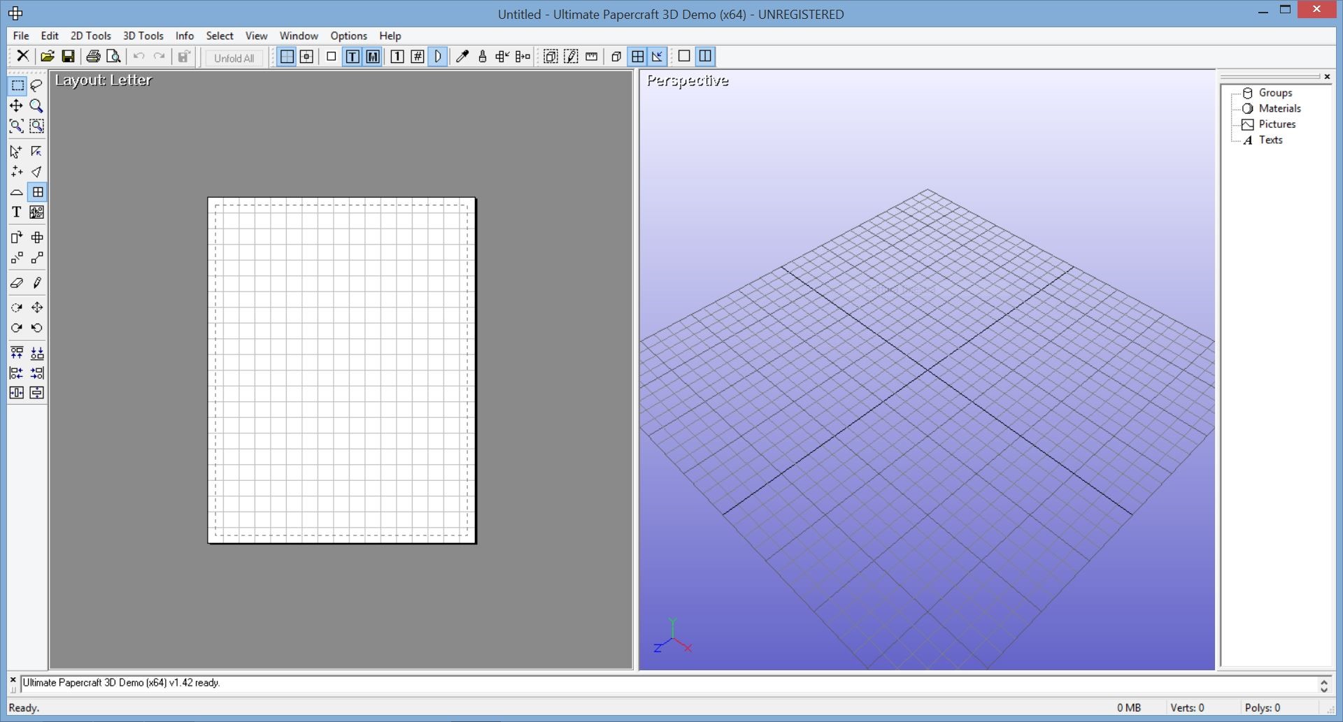 Скриншот 2 программы Ultimate Papercraft 3D