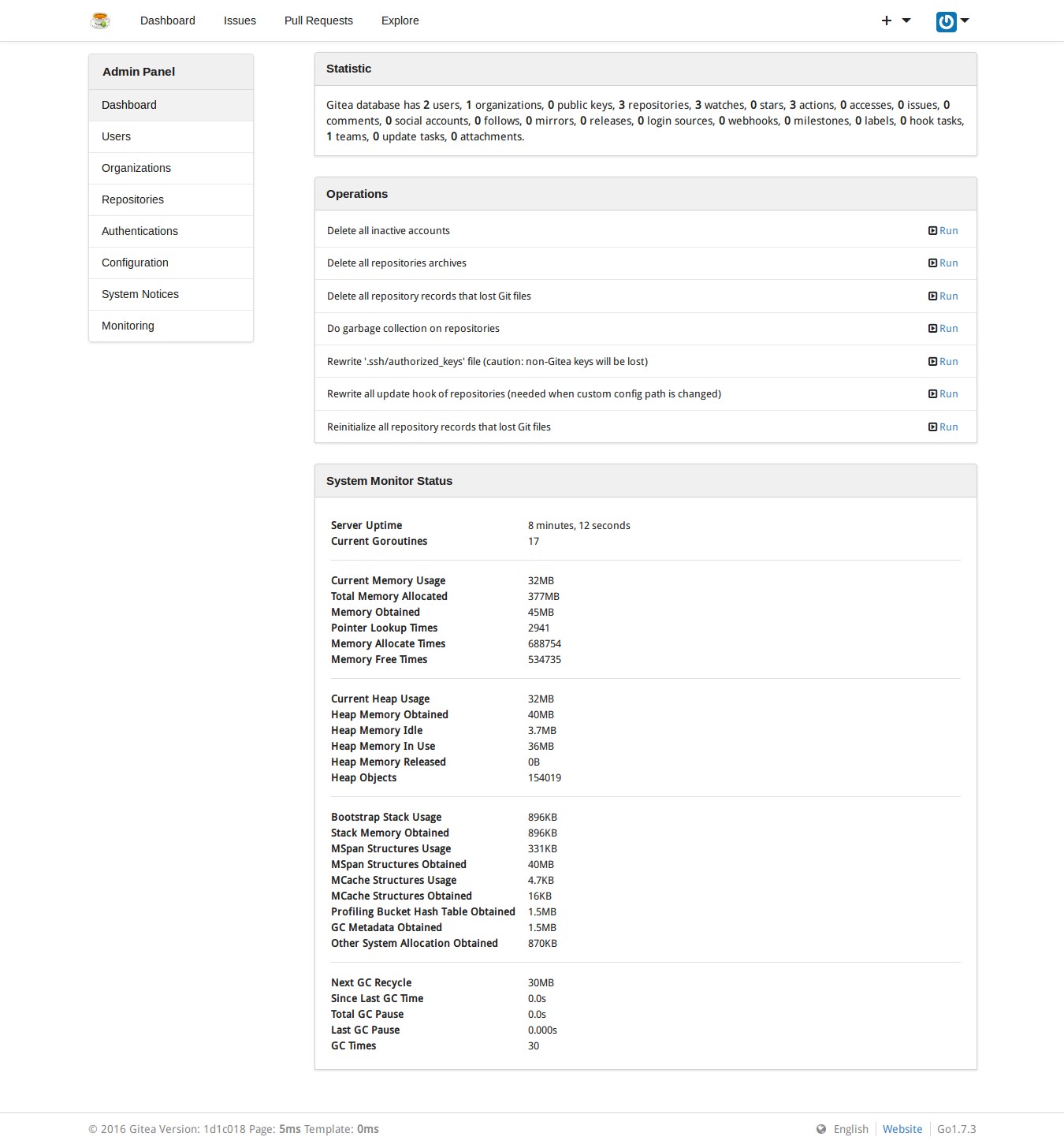 Скриншот 4 программы Gitea