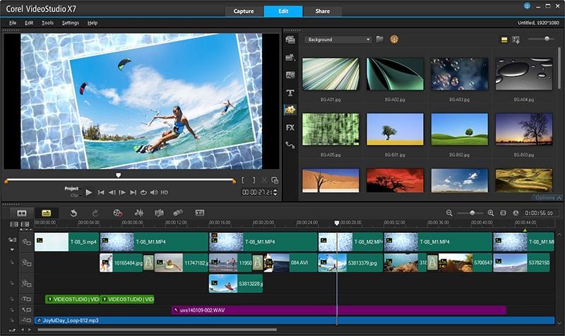 Скриншот 2 программы Corel VideoStudio